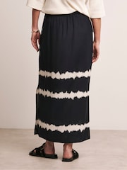 Anthology By JD Williams Blue Linen Wrap Front Skirt - Image 2 of 5