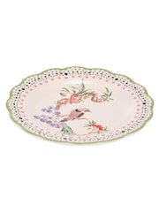 Cath Kidston Set of 4 Cream Spring Birds Side Plates - Image 3 of 3