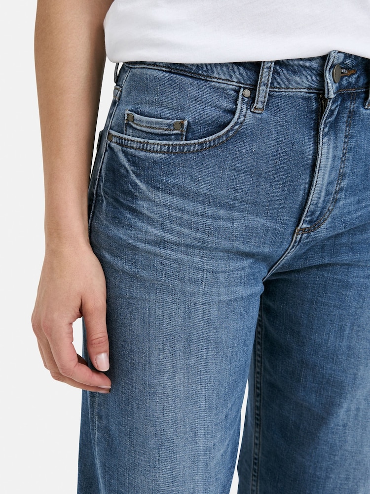 Smith & Soul Blue Anna Culotte Jeans - Image 5 of 8