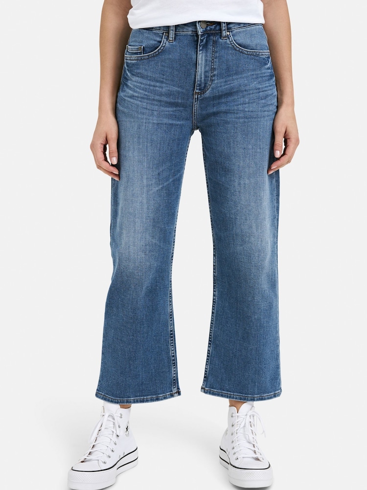 Smith & Soul Blue Anna Culotte Jeans - Image 6 of 8