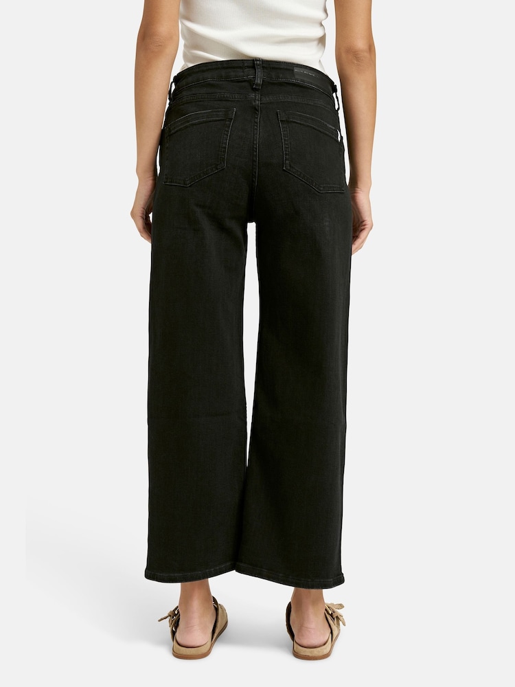 Smith & Soul Black Anna Culotte Jeans - Image 3 of 4