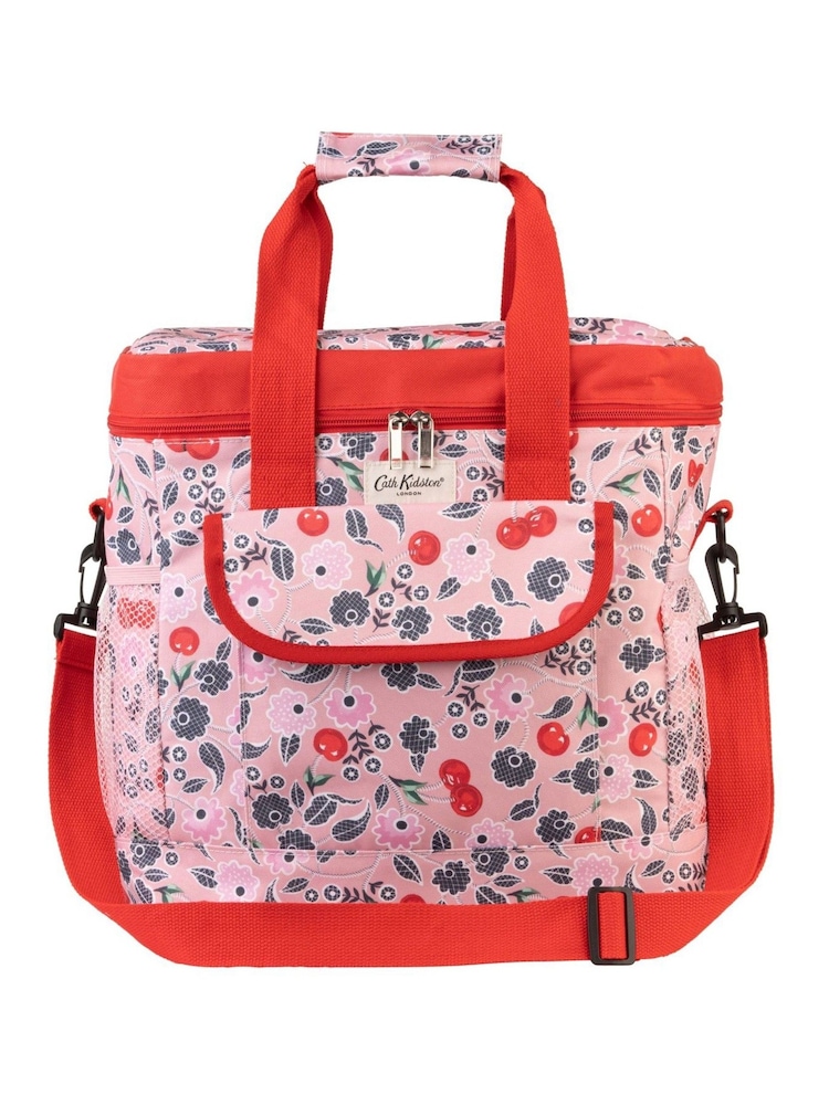 Cath Kidston Pink Large Cooler Bag - Image 1 of 3