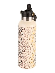 Cath Kidston Brown Leopard Picnic Tote and Bottle Set - Image 7 of 8