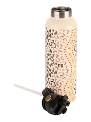 Cath Kidston Brown Leopard Picnic Tote and Bottle Set - Image 8 of 8