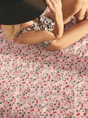 Cath Kidston Pink Picnic Rug - Image 3 of 6