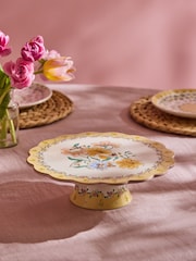 Cath Kidston Yellow Bunny Cake Stand - Image 1 of 4