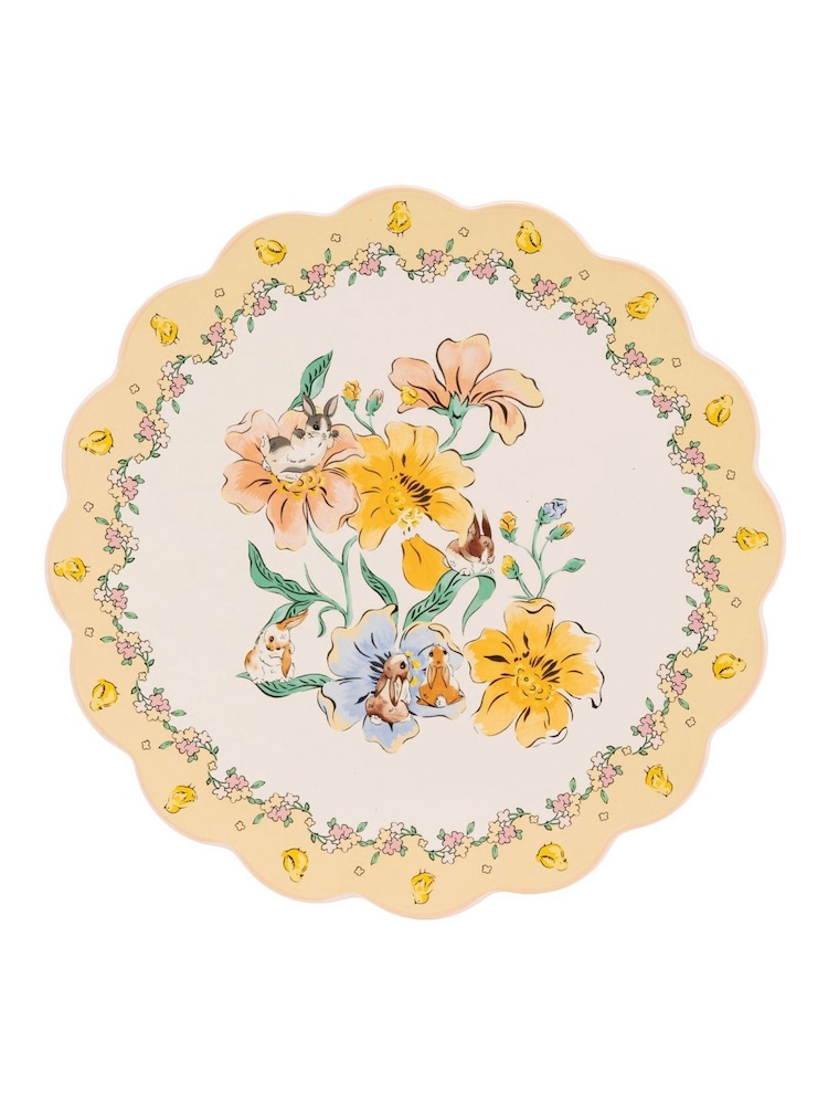 Cath Kidston Yellow Bunny Cake Stand - Image 4 of 4