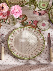Cath Kidston Set of 2 Cream Spring Birds Dinner Plates - Image 2 of 4
