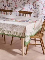 Cath Kidston Cream Spring Birds Tablecloth - Image 1 of 1