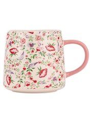 Cath Kidston Set of 4 Cream Spring Birds Floral Billie Mug - Image 3 of 4