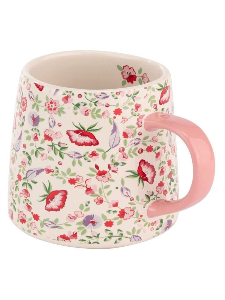 Cath Kidston Set of 4 Cream Spring Birds Floral Billie Mug - Image 4 of 4