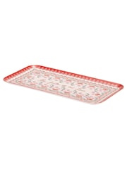 Cath Kidston Pink Cherry Melamine So2 Rectangular Platter - Image 2 of 2