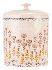 Cath Kidston Cream Painted Table Ceramic Storage Canister Set - Image 4 of 7