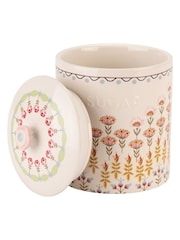 Cath Kidston Cream Painted Table Ceramic Storage Canister Set - Image 5 of 7