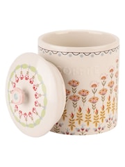 Cath Kidston Cream Painted Table Ceramic Storage Canister Set - Image 7 of 7