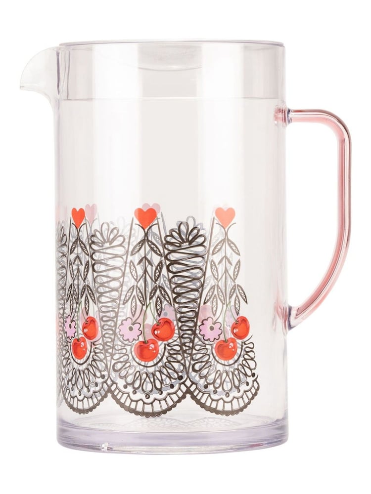 Cath Kidston Clear Cherry Picnic Pitcher Jug - Image 2 of 5
