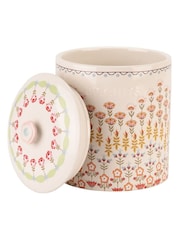 Cath Kidston Cream Painted Table Ceramic Biscuit Jar - Image 3 of 3