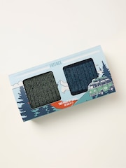 Multi 2 Pack Nathan Socks in a Camper Gift Box - Image 2 of 2