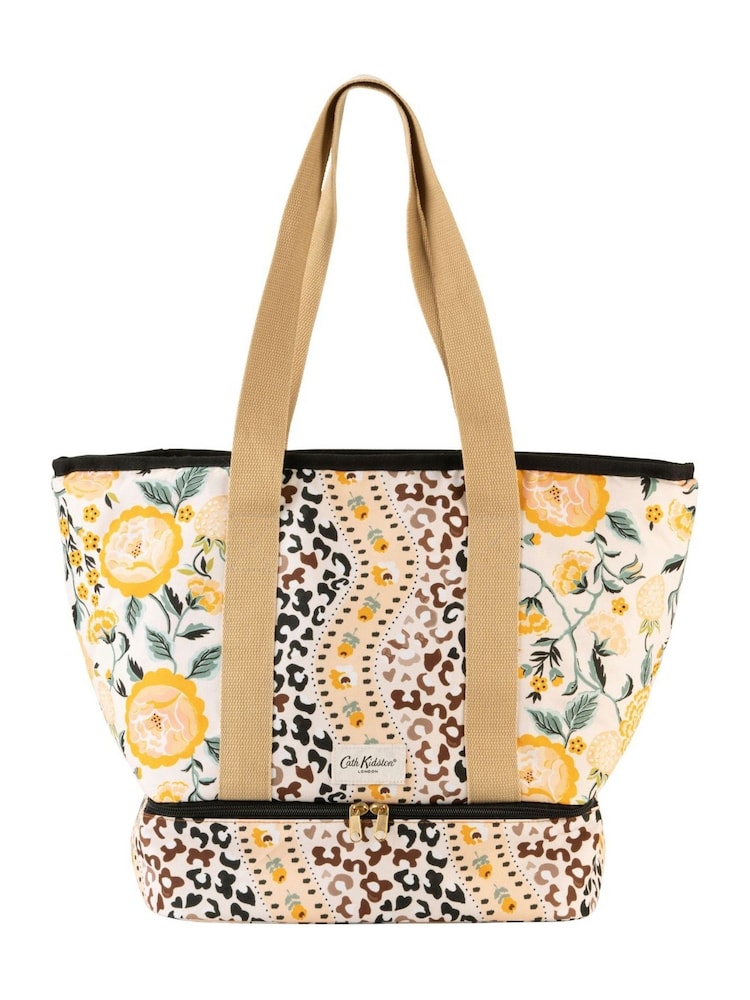 Cath Kidston Brown Large Leopard Print Tote Bag - Image 2 of 5