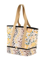 Cath Kidston Brown Large Leopard Print Tote Bag - Image 3 of 5