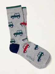FatFace Grey Off Roader Socks In A Mug - Image 2 of 3