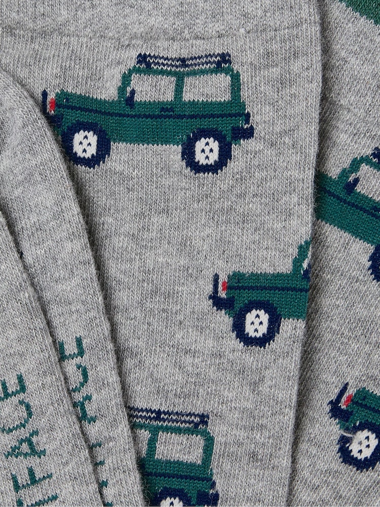 FatFace Grey Off Roader Socks In A Mug - Image 3 of 3
