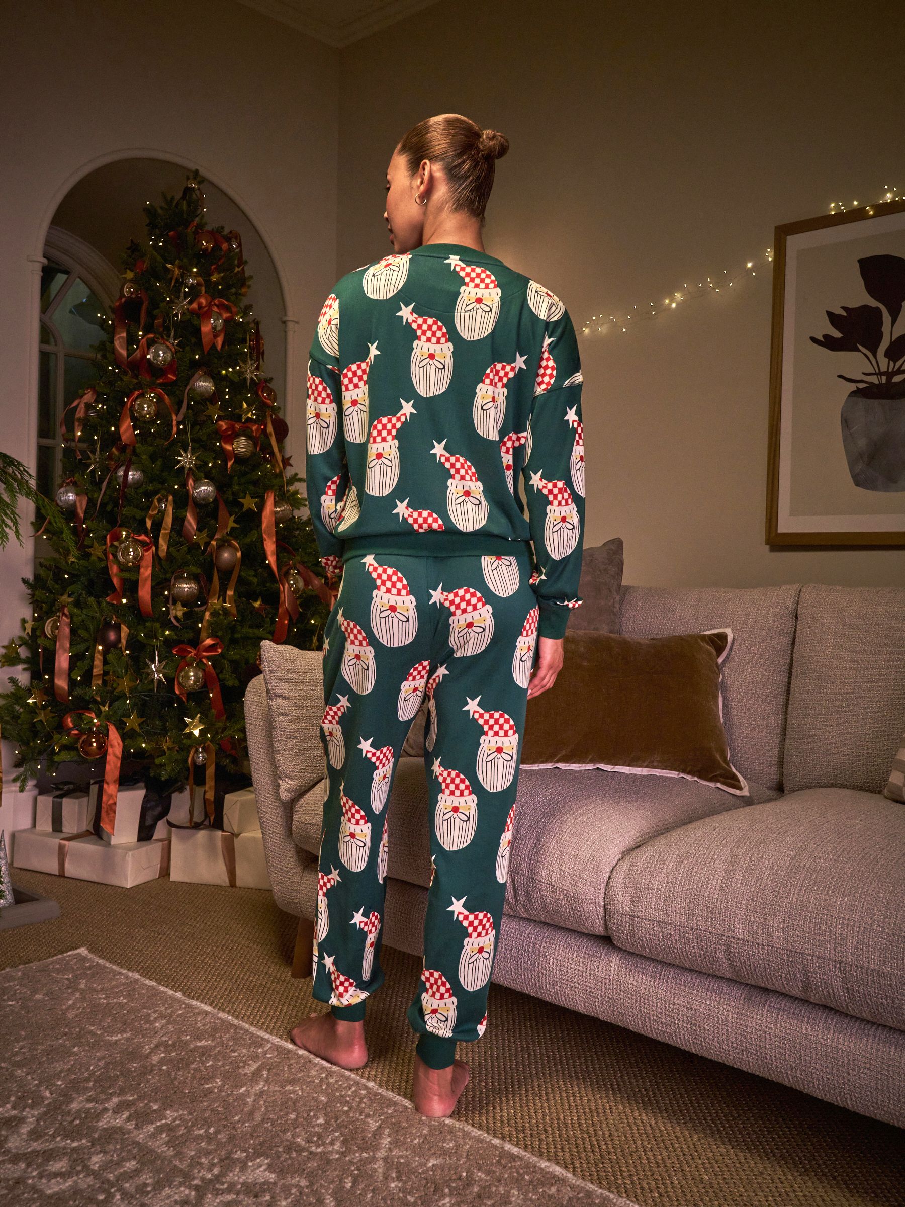 Pyjama Garçon Style Pantalon De Jogging - Noël - NEXT - Confortable, Chaud - Pour Nuit Et Loisirs