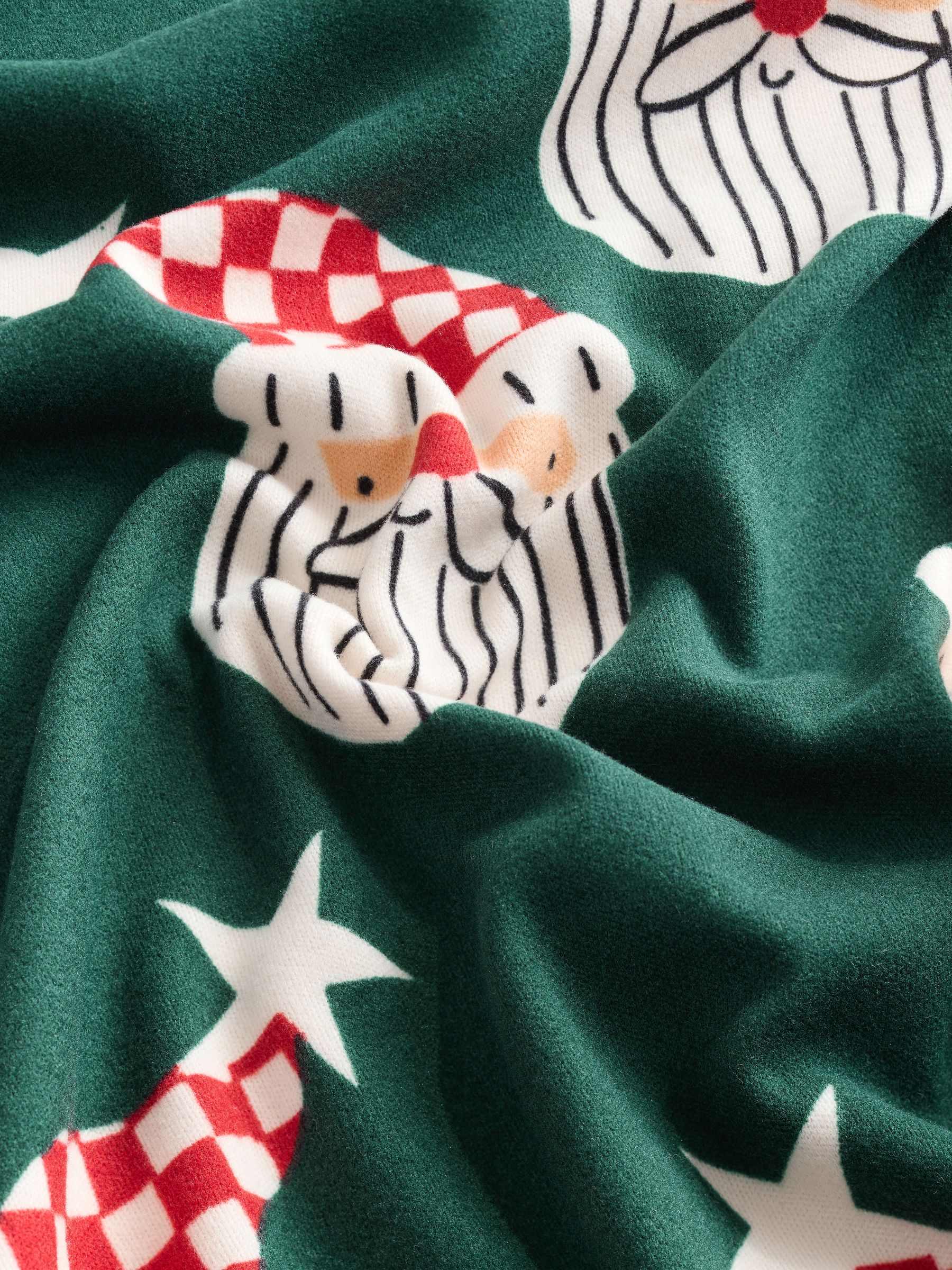 Buy Green Santa Matching Family Christmas Pyjamas from Next Singapore