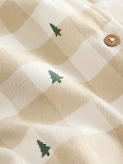 Neutral Matching Family Christmas Tree Check Pyjamas - Image 5 of 6