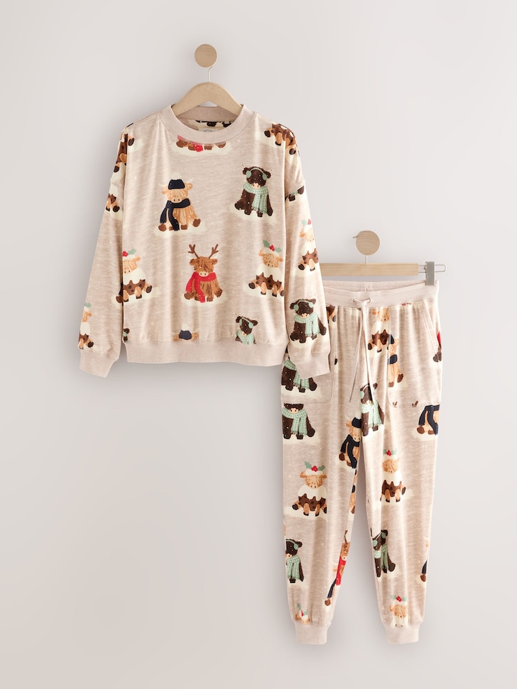 Buy Oatmeal Hamish The Highland Cow Matching Family Christmas Cosy