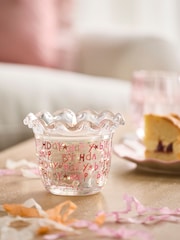 Vanilla & Cocoa Bean Happy Birthday Decorative Light Up Candle - Image 3 of 4