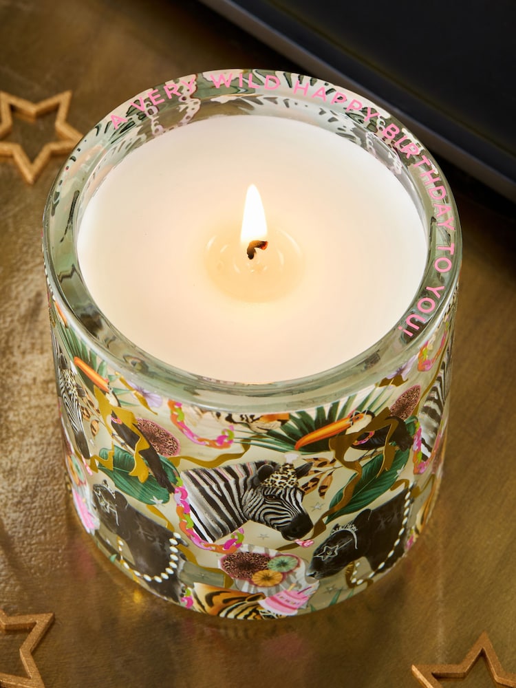 Cedarwood Oud Happy Birthday Animal Candle - Image 2 of 4