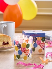 White Jasmine Happy Birthday Balloon Candle - Image 1 of 4