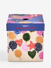 White Jasmine Happy Birthday Balloon Candle - Image 4 of 4