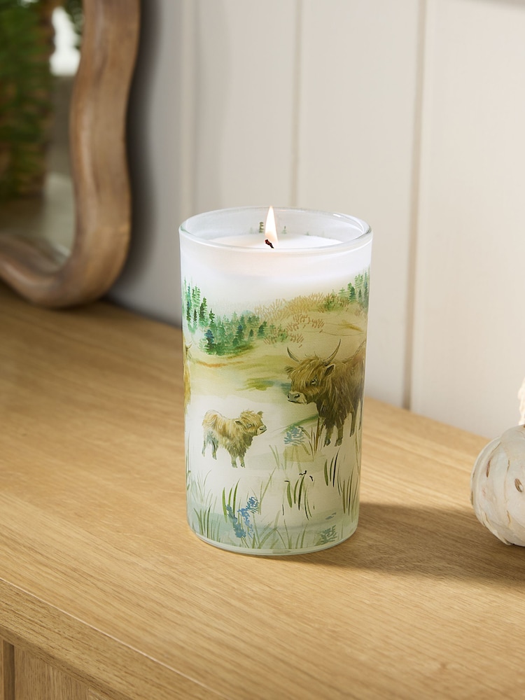 Fig & Cassis Hamish Pillar Candle - Image 1 of 3
