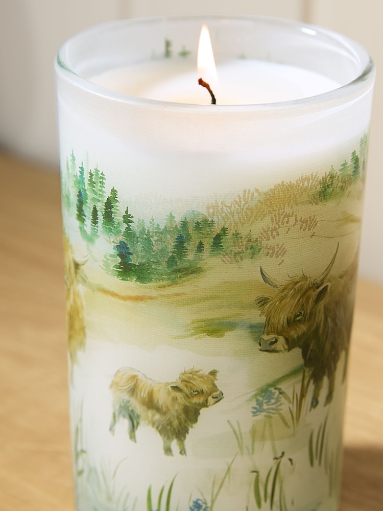 Fig & Cassis Hamish Pillar Candle - Image 2 of 3
