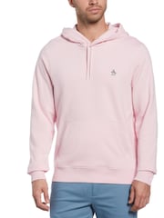 Pink - Original Penguin Sticker Pete 100% Cotton Hoodie - Bild 1 von 2