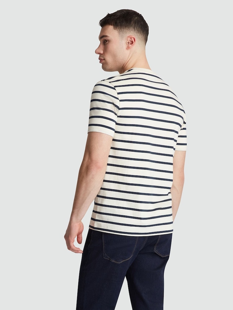 Original Penguin Blue Sticker Pete 100% Organic Cotton Hoodie - Image 2 of 5