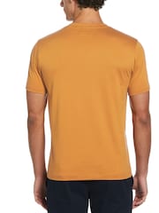 Original Penguin Pin Point 100% Cotton Logo T-Shirt - Image 2 of 3