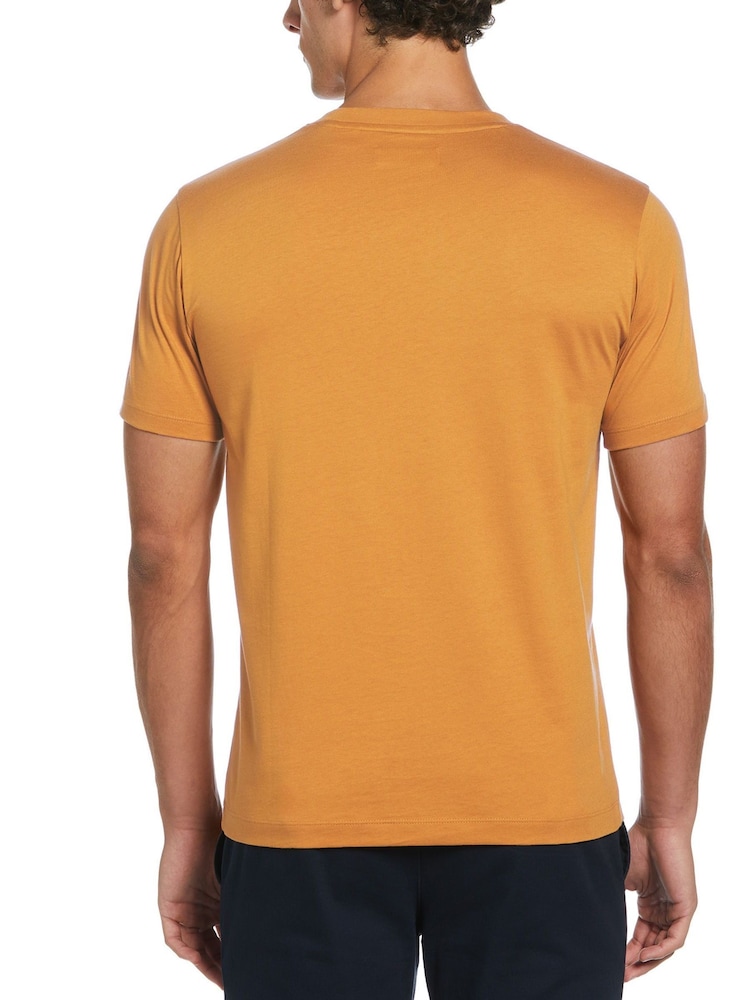 Original Penguin Pin Point 100% Cotton Logo T-Shirt - Image 2 of 3