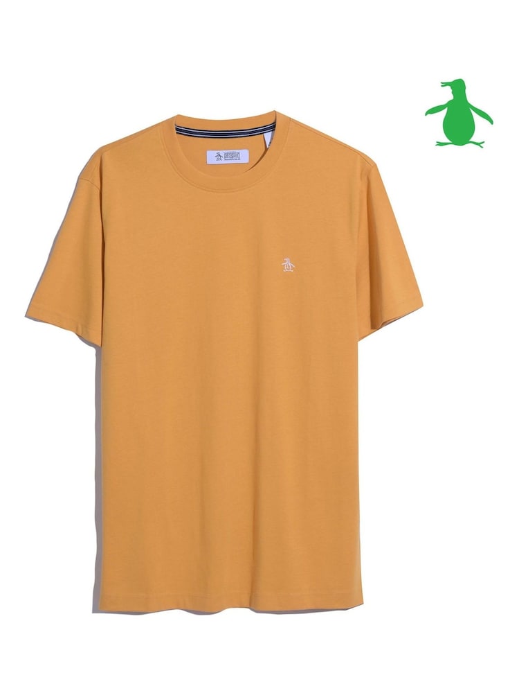 Original Penguin Pin Point 100% Cotton Logo T-Shirt - Image 3 of 3