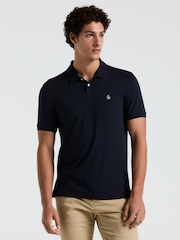 Голубой - Original Penguin Daddy Pique 100% Cotton Polo Shirt - Image 1 of 5