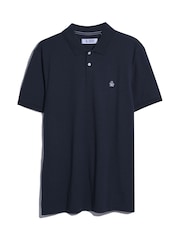 Голубой - Original Penguin Daddy Pique 100% Cotton Polo Shirt - Image 5 of 5
