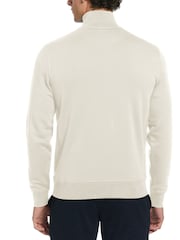 Original Penguin Natural 1/4 Zip 100% Cotton Sweatshirt - Image 2 of 4
