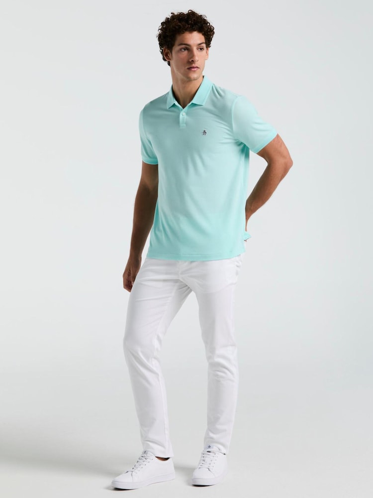 Original Penguin Daddy Pique 100% Cotton Polo Shirt - Image 3 of 5