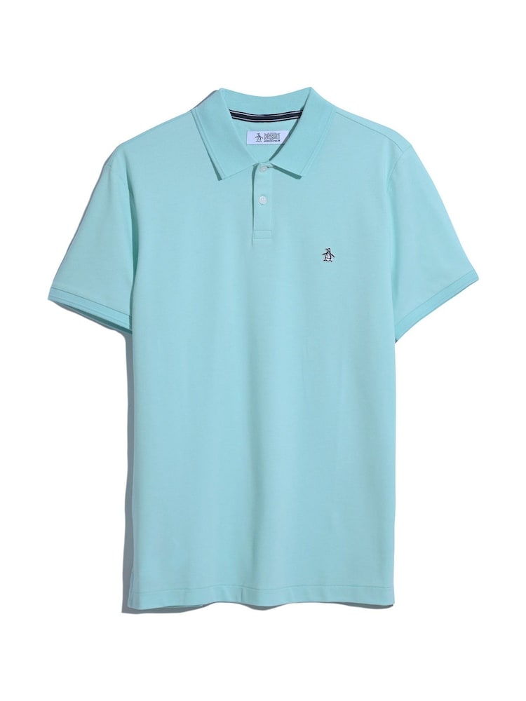 Original Penguin Daddy Pique 100% Cotton Polo Shirt - Image 5 of 5 Original Penguin Daddy Pique 100% Cotton Polo Shirt - Image 5 of 5