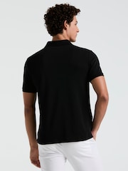 أسود - Original Penguin Daddy Pique 100% Cotton Polo Shirt - صورة 2 من 5