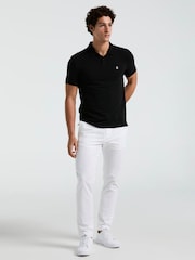أسود - Original Penguin Daddy Pique 100% Cotton Polo Shirt - صورة 3 من 5