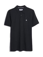 أسود - Original Penguin Daddy Pique 100% Cotton Polo Shirt - صورة 5 من 5