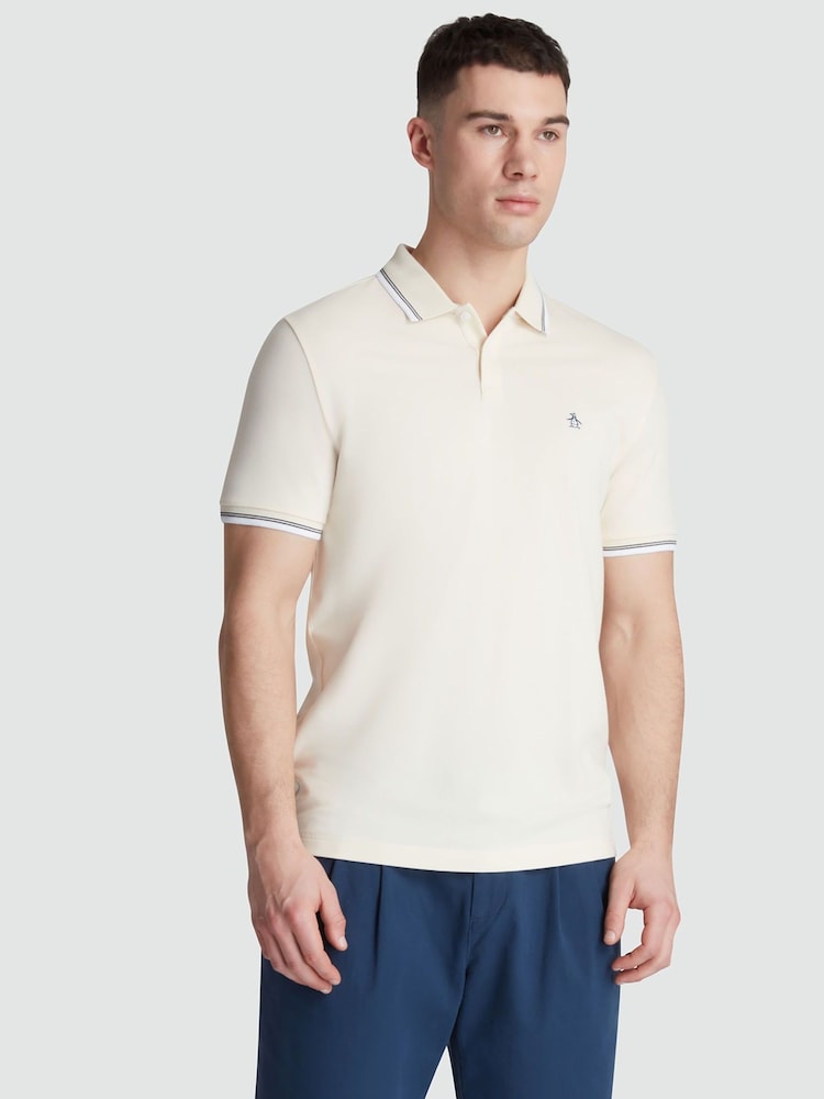 Original Penguin Earl Pique Polo Shirt - Image 1 of 5